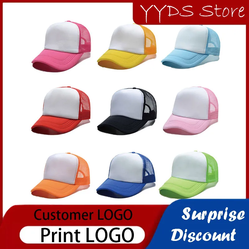 

Parent Child Mesh Baseball Cap Snapback Hat Visor Hat Men's Hip Hop Streetwear Dad Hat Custom Printed Logo Text Gift Hat