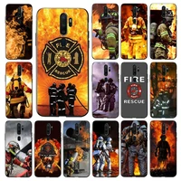 maiyaca firefighter heroes fireman phone case for vivo y91c y11 17 19 17 67 81 oppo a9 2020 realme c3