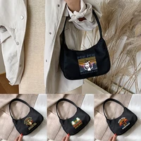 2022 fashion womens mini underarm bags fashion street handbag small bag pew print casual underarm bag shopping shoulder bags