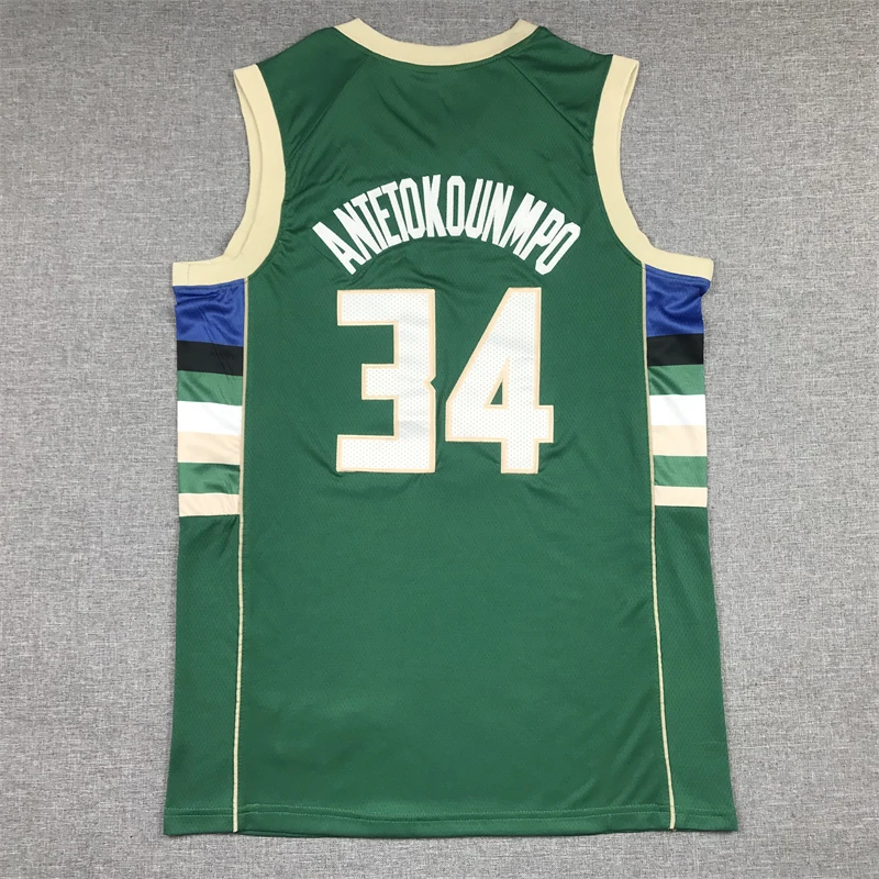 

2023 Man New American Basketball Shorts Jerseys Clothes #34 European Size Ball Pants T Shirts Loose Cotton shorts