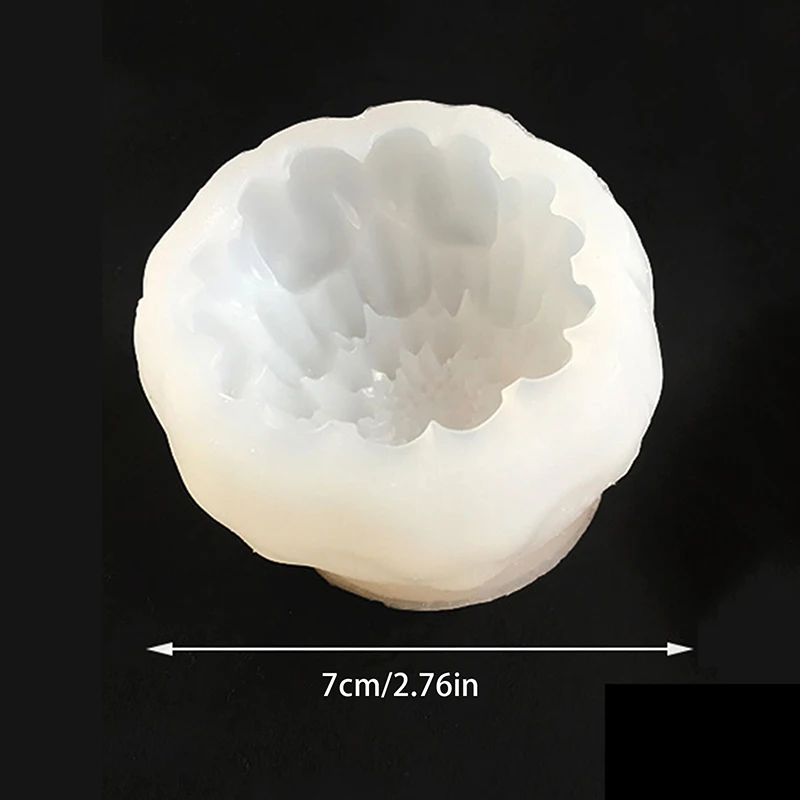 Симуляция свечи лотоса силиконовая форма цветок мыло аромат украшения