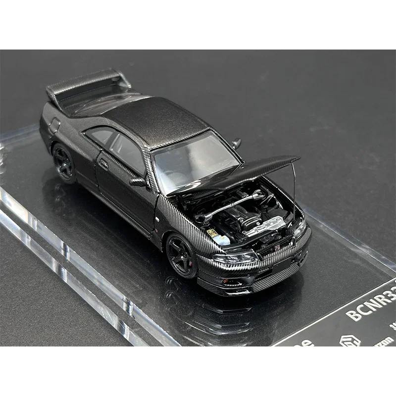Литой под давлением миниатюрный автомобиль в масштабе 1:64 Skyline GTR R33 BCNR33