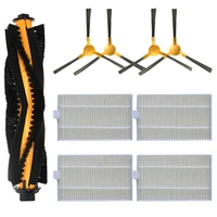 roller brush side brush hepa mops set for proscenic 800t 820s 820t 830t filter robot vacuum cleaner parts