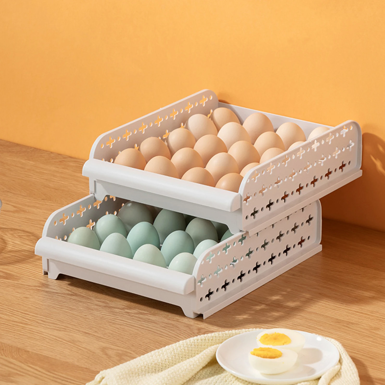 

Пластиковый контейнер для хранения яиц, 20 ячеек