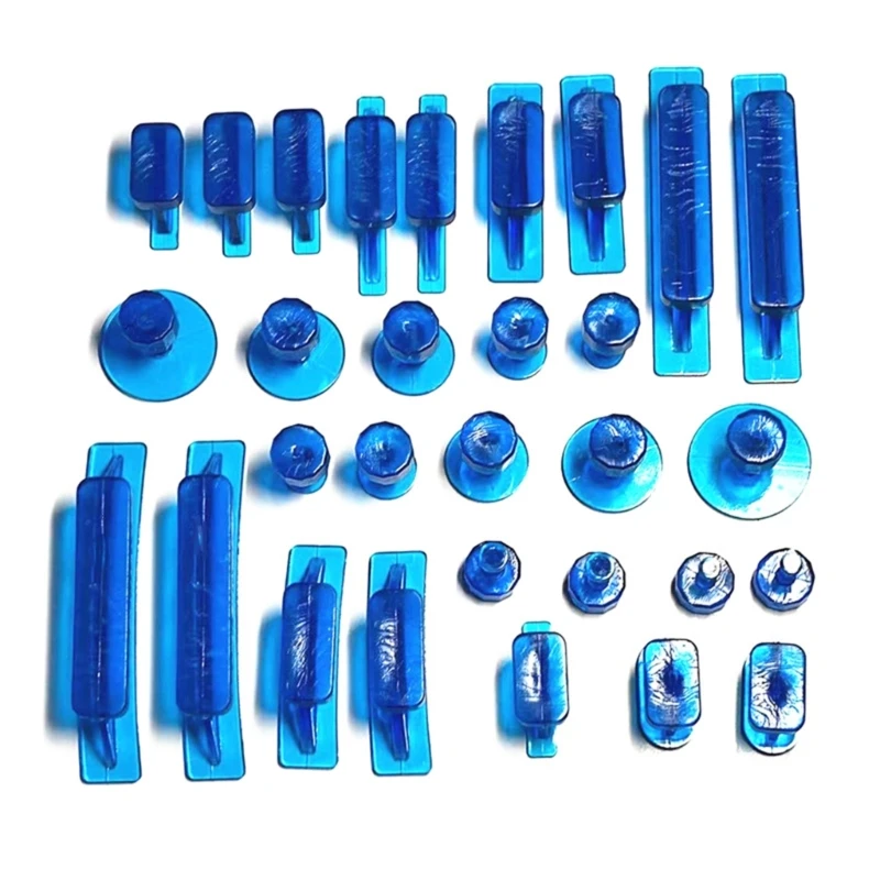 

G99F 30Pcs/set Glue Tabs Dent Lifter Tools Dent Puller Removal Tool For Auto Paintless Dent Repair Glue Tabs