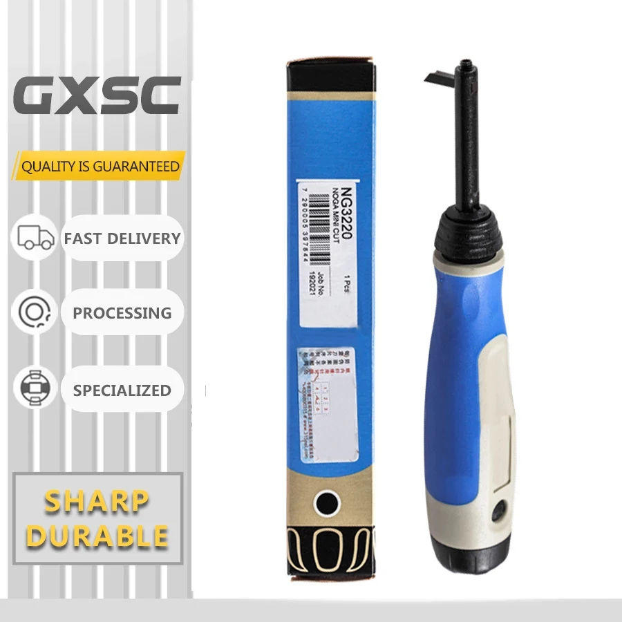 

High speed steel edge trimmer mini V-shaped cutter NG3220 deburring of plate edge NG3220 handle NG3000 tool extension EL07013