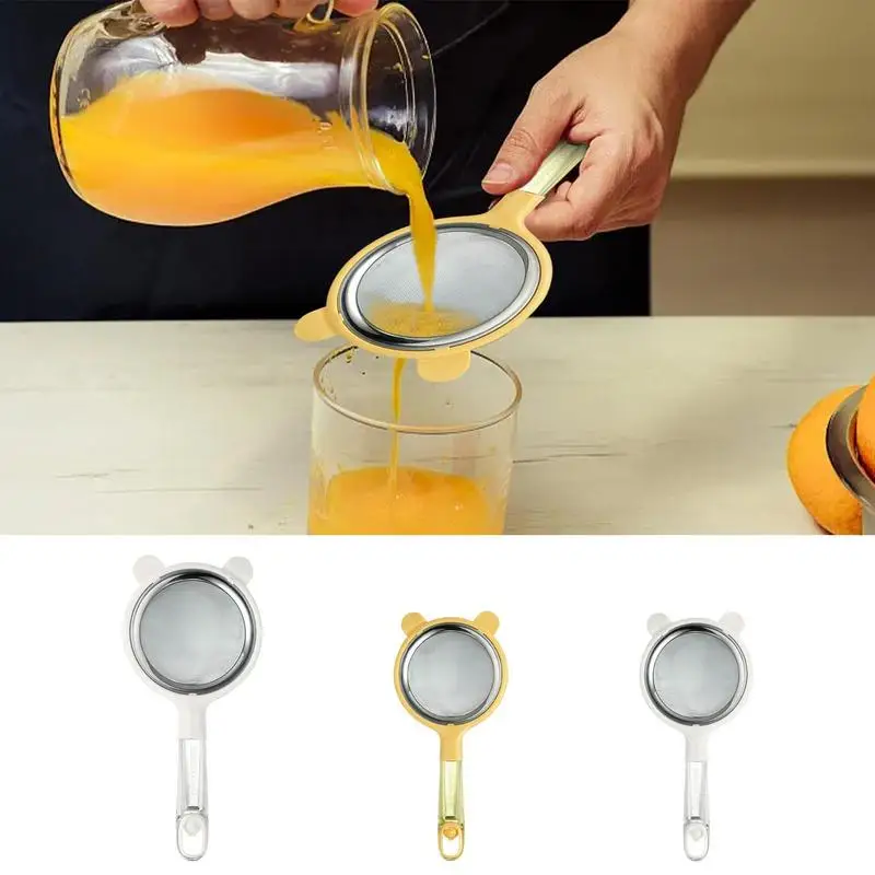 

Fine Strainer For Liquid Sifter Strainer Fine Mesh Kitchen Strainers Baking Tools Mesh Sieve Hand Held Strainer Kitchen Tools