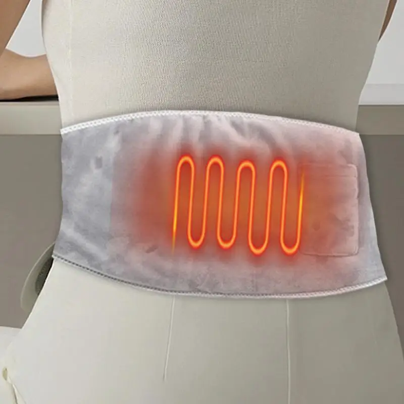 Грелка для менструальных судорог нагревательный пояс обертывания живота