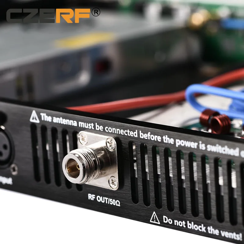 Фото Мини-усилитель CZE-T2001, профессиональный вещательный USB FM-стерео PLL-передатчик с выходной мощностью 150 Вт и 200 Вт. №4