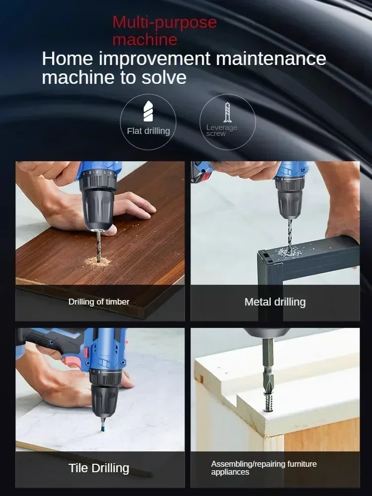 Powerful Lithium-ion Cordless Drill for All Your DIY Needs