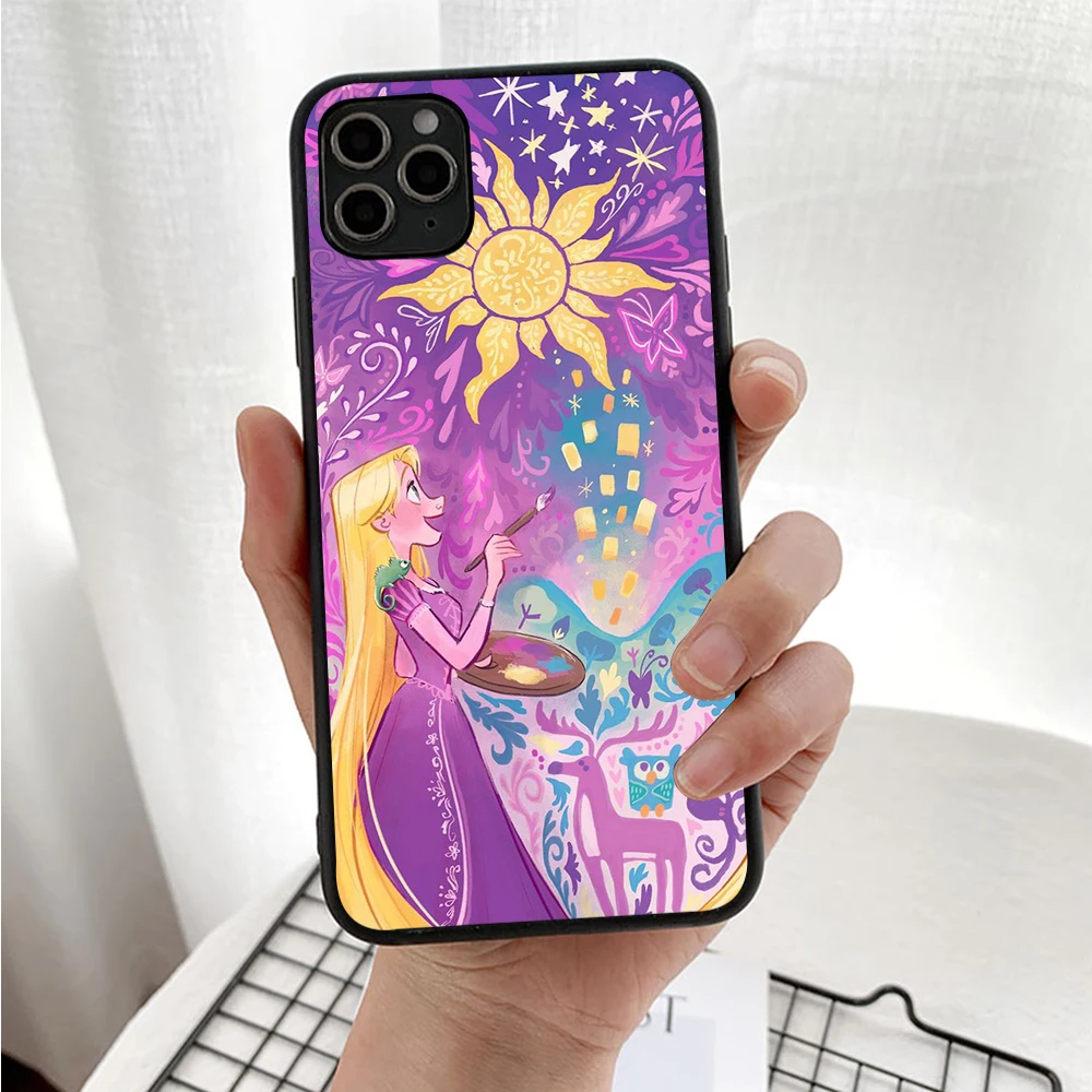 ZY48 Принцесса Рапунцель силиконовый чехол из ТПУ для OPPO Reno 7 Pro 6 5 5Z 5F 4 4F 4Z 2Z 2F Lite