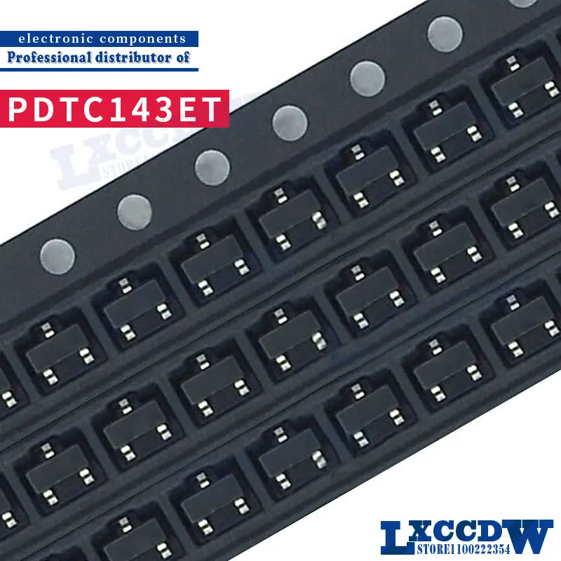 10 шт PDTC143ET SOT-23 PDTC143ET-215 PDTC143 PDTC114ET PDTC114 PDTC144ET PDTC144