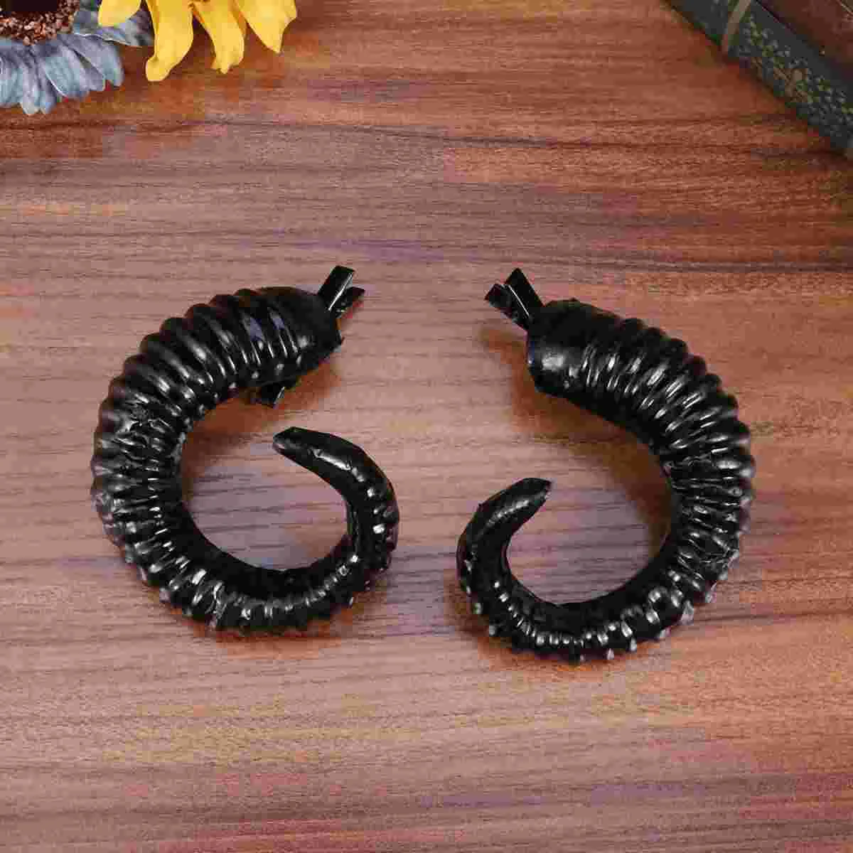 

Aritifical Sheep Cos Horns Halloween Costume Party Hair Decor Decorative Clips Women Kids Costumes Headgear