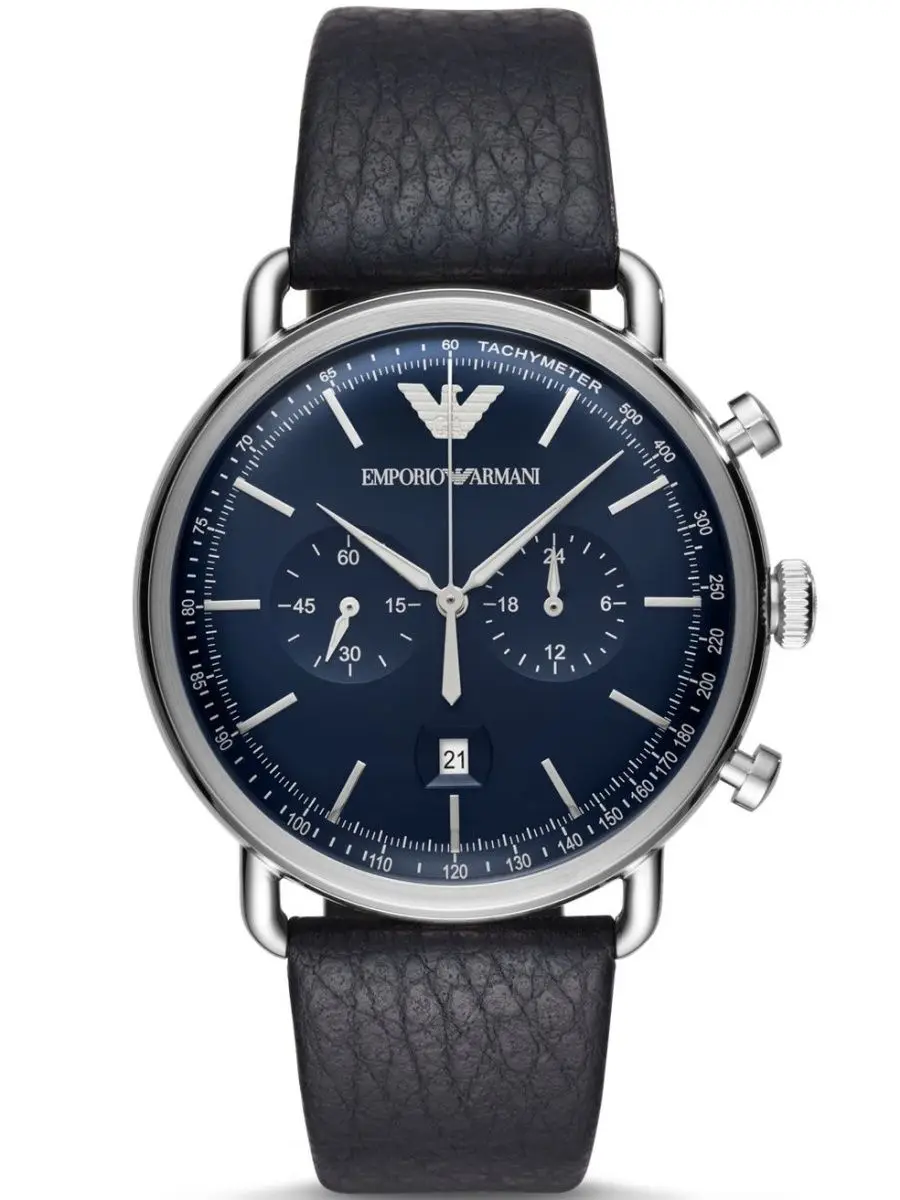 Часы мужские наручные Emporio Armani aviator оригинальные в подарочной упаковке кварцевый