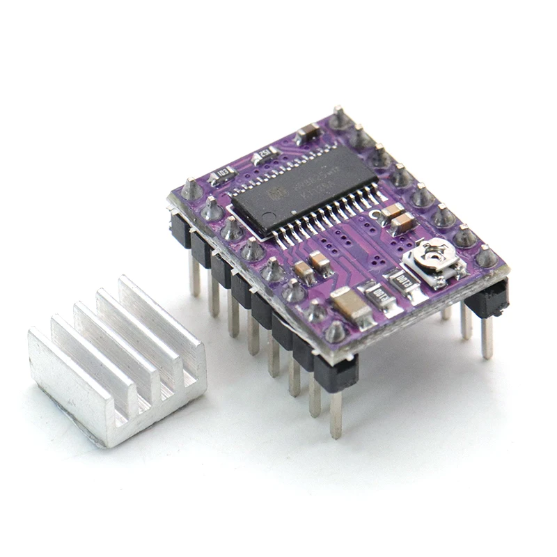 10 шт./3D-принтер StepStick DRV8825 Драйвер шагового двигателя Reprap 4-слойная печатная плата