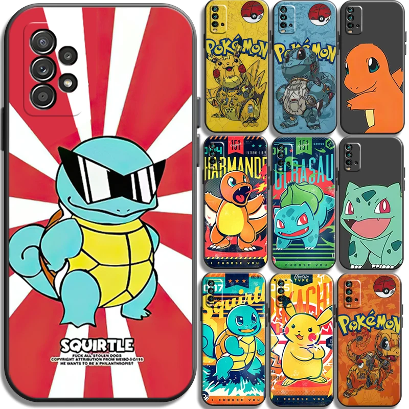 

Pokemon Pikachu Phone Cases For Xiaomi Redmi 9AT 9 9T 9A 9C Redmi Note 9 9 Pro 9S 9 Pro 5G Cases Carcasa Funda Soft TPU Coque