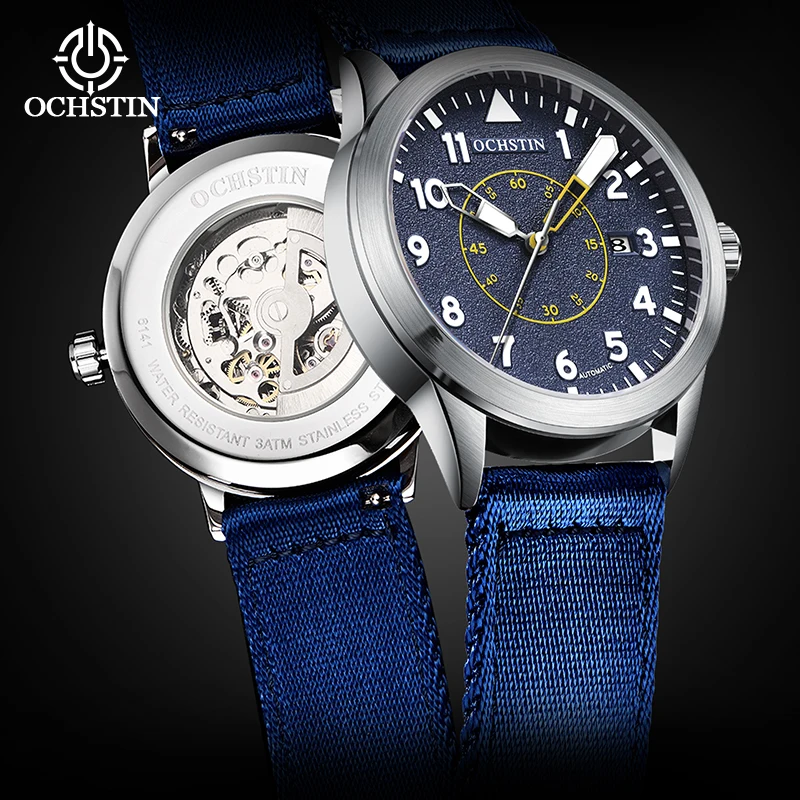 

Часы наручные OCHSTIN Мужские механические, модные деловые водонепроницаемые брендовые Роскошные спортивные, 2023