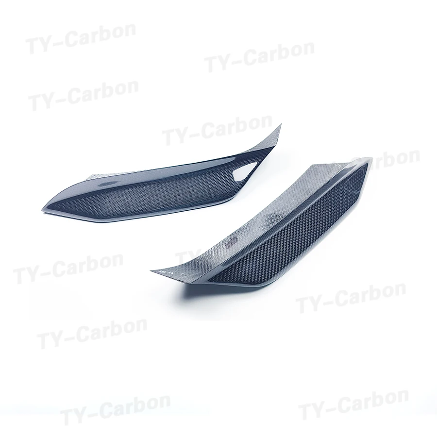 

Сплиттер для переднего бампера, спойлер для губ, сухое углеродное волокно, рамка для вентиляционного отверстия, отделка, внешняя Настройка для BMW F80 M3 F82 F83 M4 2015-2020