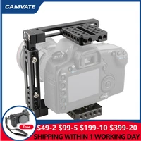 camvate camera cage rig for canon 60d70d80d5d markii 5d markiii5ds5dsrnikon d3200d3300d610dfa58a99a7a7ii gh5gh4
