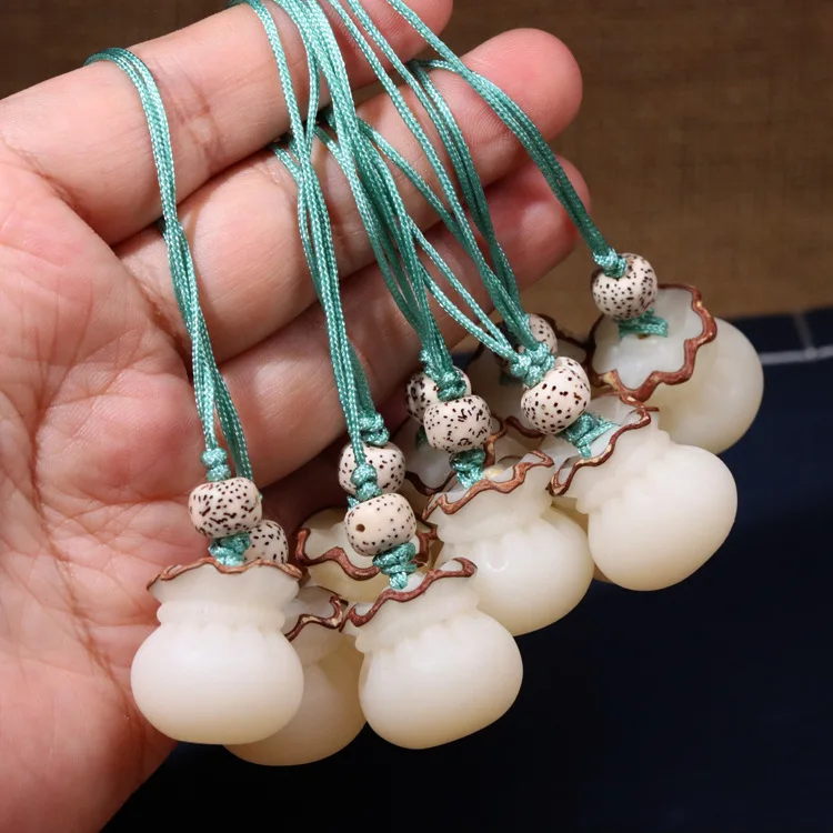 

Креативная подвеска, белая Нефритовая искусственная благословение, брелок для ключей, подвеска для денег, фотошнурок