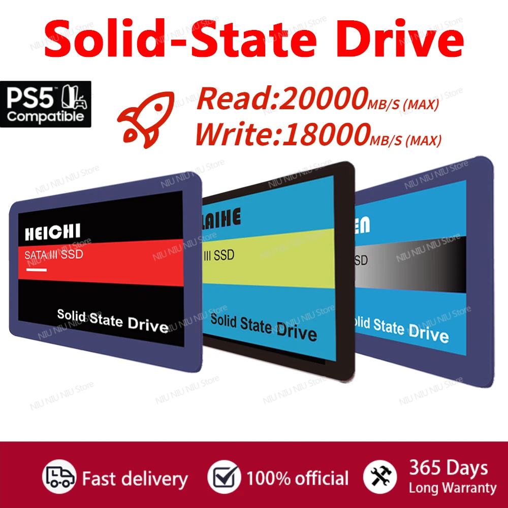 

Hot Sales 8TB 4TB 2TB 1TB Hard Drive Disk Sata3 2.5 Inch Ssd TLC Internal Solid State Drives for Laptop for Laptop Desktop PS5