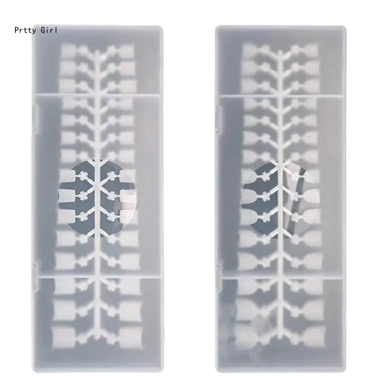 

240x French Oval Short False Tips Acrylic Finger Extension for Manicure D2TA