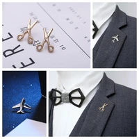 i remiel new plane leaves natural smile small brooch pin unisex maple leaf lapel pins suit shirt collar jewelry accessories