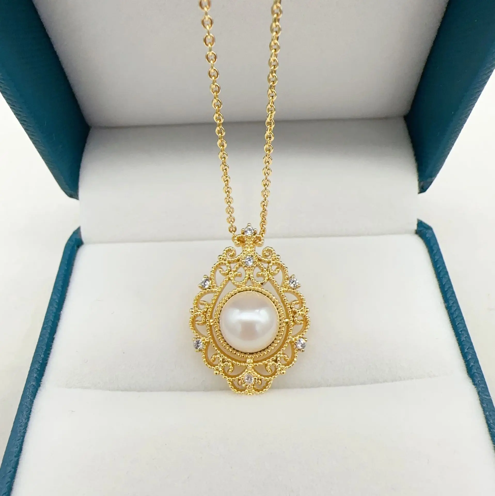 Новое поступление кружевной полый Дворцовый стиль 100% натуральный пресноводный