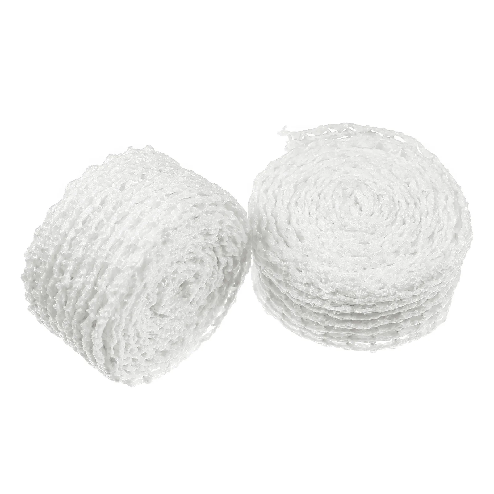 

2 Rolls Sausage Netting Butcher Twine Meat Cooking Beef Netting Roll Char Siew Braided Rope Poultry Butcher Wrapping Net