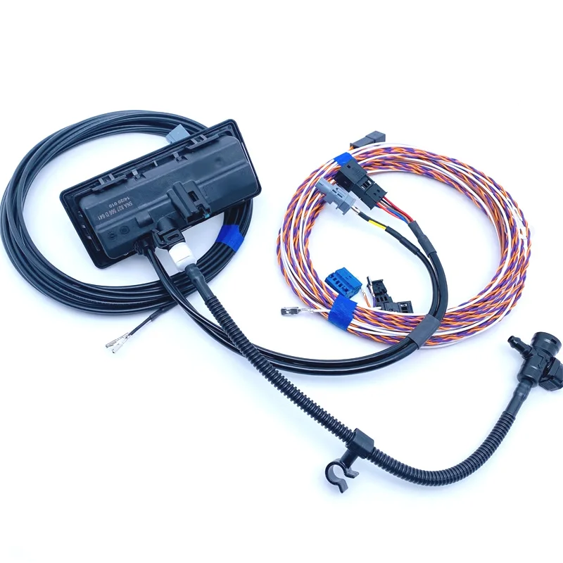 Для MQB Tiguan MK2 новый торан 5T 5NA 827566 D 5NA 827 566 D Камера заднего вида Ручка багажника Распыление воды Линия наведения WASH