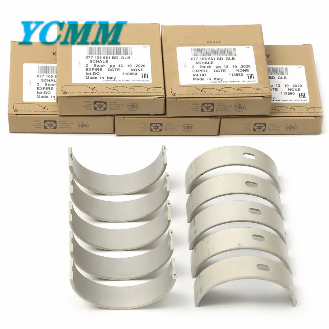 

NEW Engine Crankshaft Bearings Shell Set STD For Audi A8 S8 Quattro RS6 Plus VW TOUAREG PHAETON 4.2L 077105561AR 077105561BD