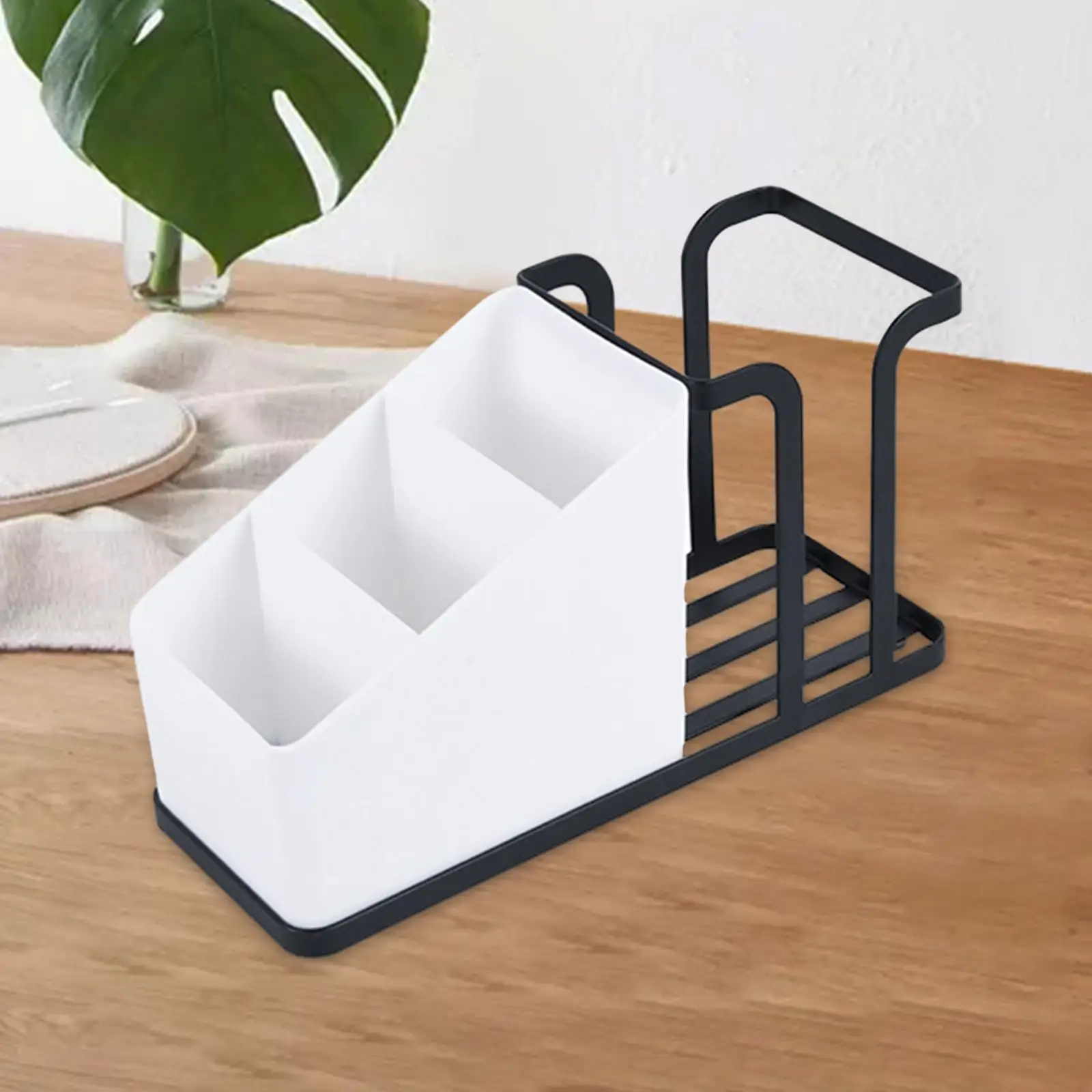 Диспенсер Для Кофейных Чашек Из Углеродистой Стали С 3 Отделениями Офисных Ям