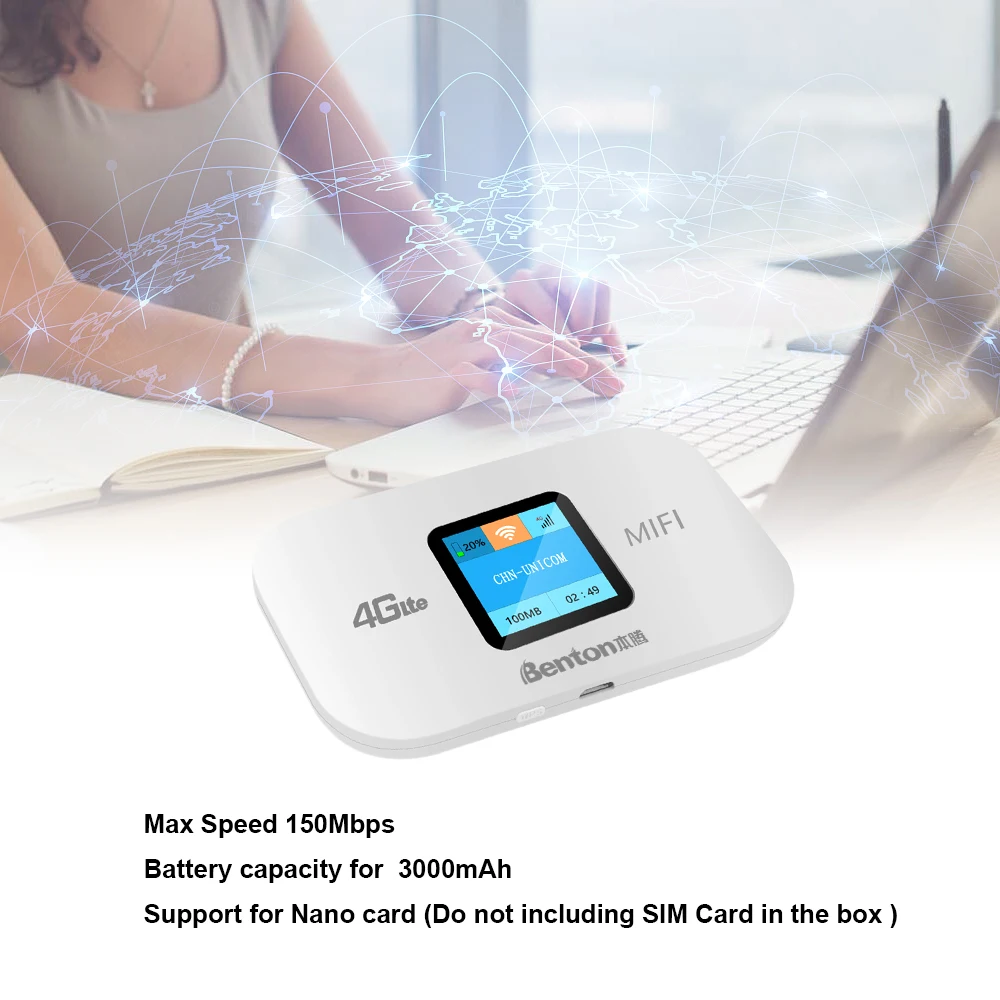 Рисунок 6 - Wi-Fi роутер Benton Unlock LTE 4G