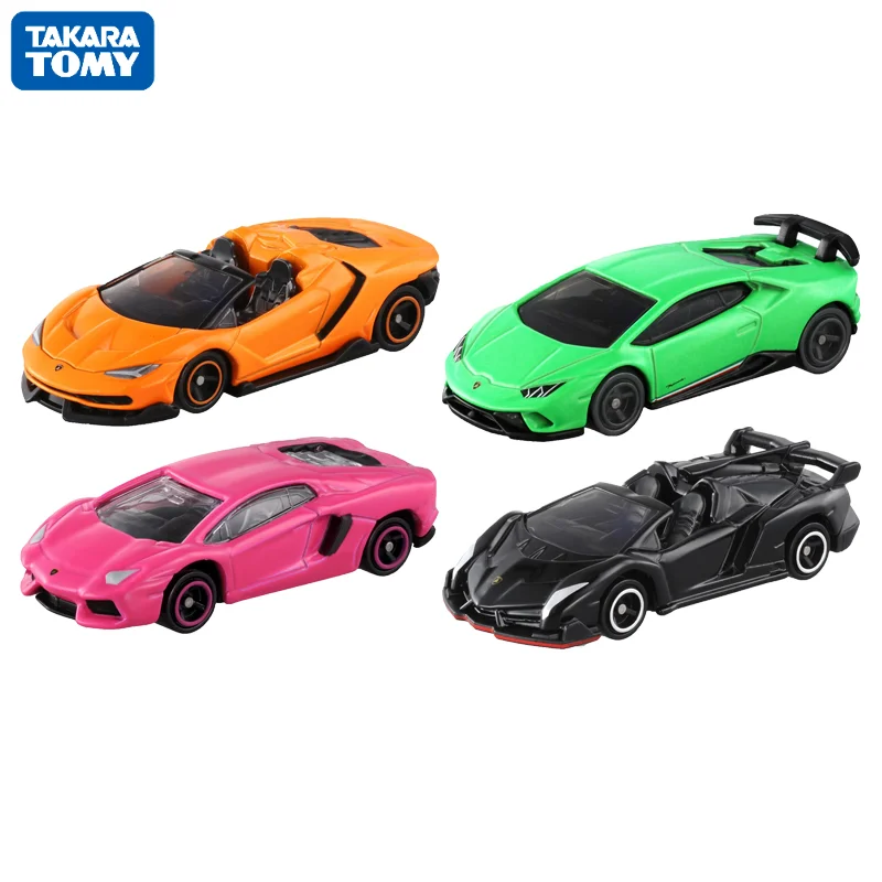 

4 шт. оригинальная модель автомобиля TAKARA TOMY Tomica Lamborghini Модель из сплава 613589 игрушки подарок для детей коллекционное украшение
