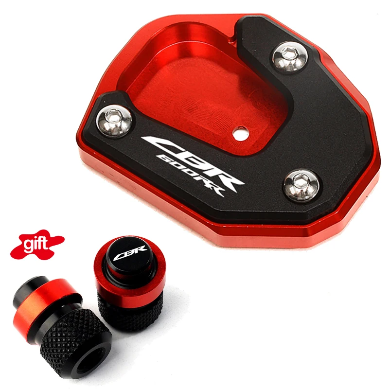 

Для HONDA CBR600RR CBR 600 RR 2013 2014 2015 мотоциклетные колпачки клапанов с ЧПУ и подставка для ног, боковая подставка, удлинительная опорная пластина