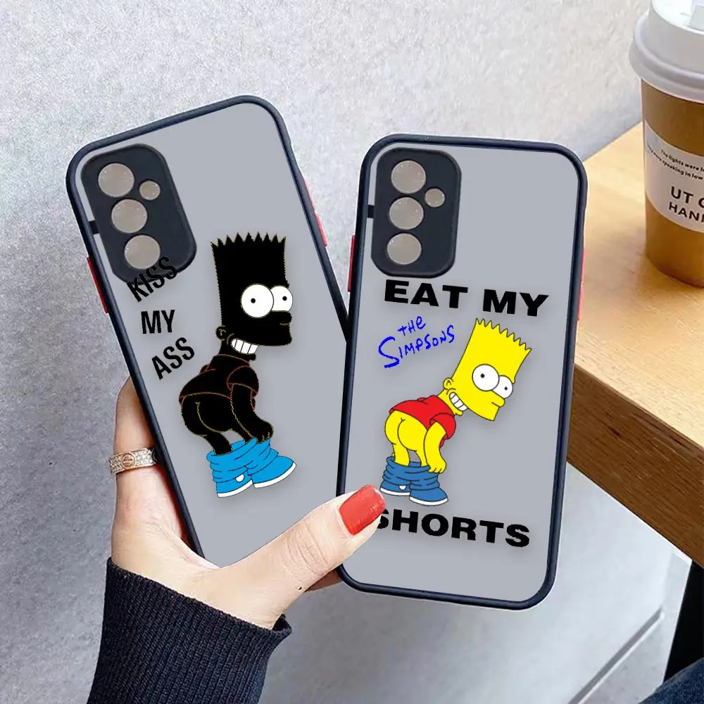 

The S-Simpsons-s Movie Shockproof Case For Samsung M52 M33 M32 J2 J5 J7 J6 PLUS J4 J8 M10 M20 M23 M30S M31 M51 M62 5G Capa Case