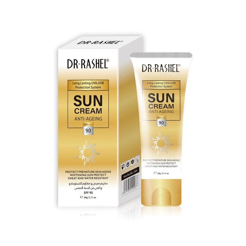 

DR RASHEL SPF90 Sunscreen Resists UV Rays Blocks Dust Moisturizes And Whitens Slows Down Aging 60g