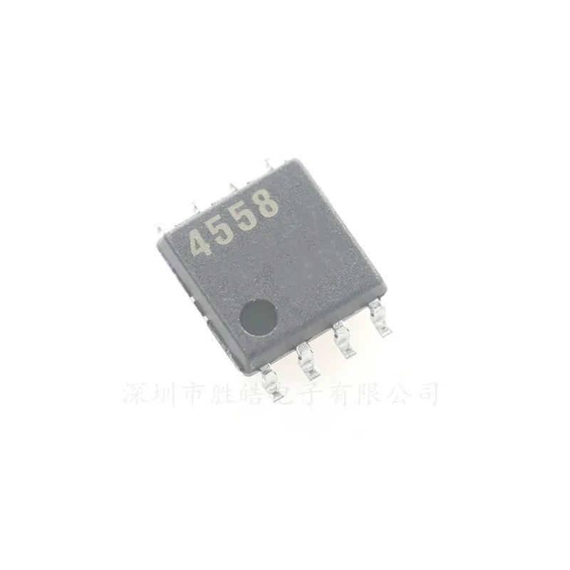 

(10-1000PCS) NJM4558M-TE1 SMD SOP-8 NJM4558M TE1 High Gain Operational Amplifier Chip IC Good Quality