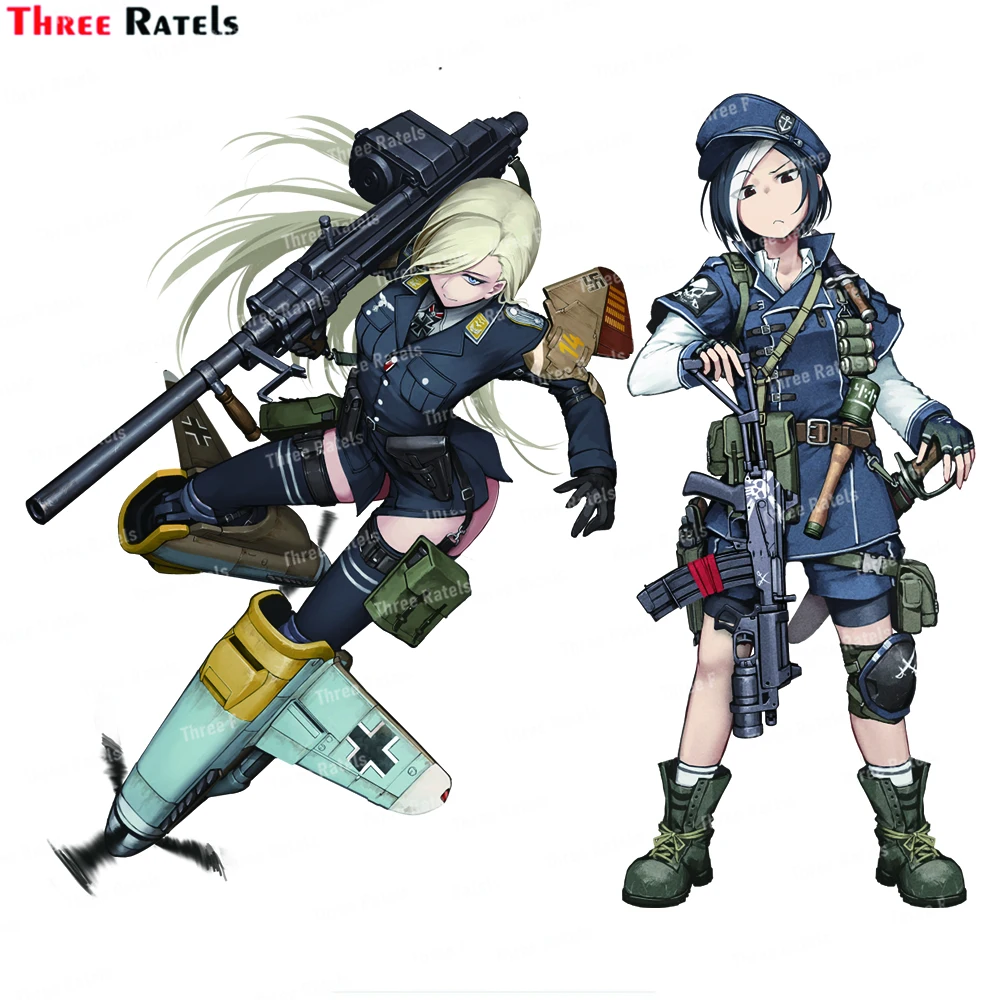 

Автомобильные и мотоциклетные наклейки Three Ratels I187 Dairoku Ryouhei, автомобильные наклейки, виниловый материал