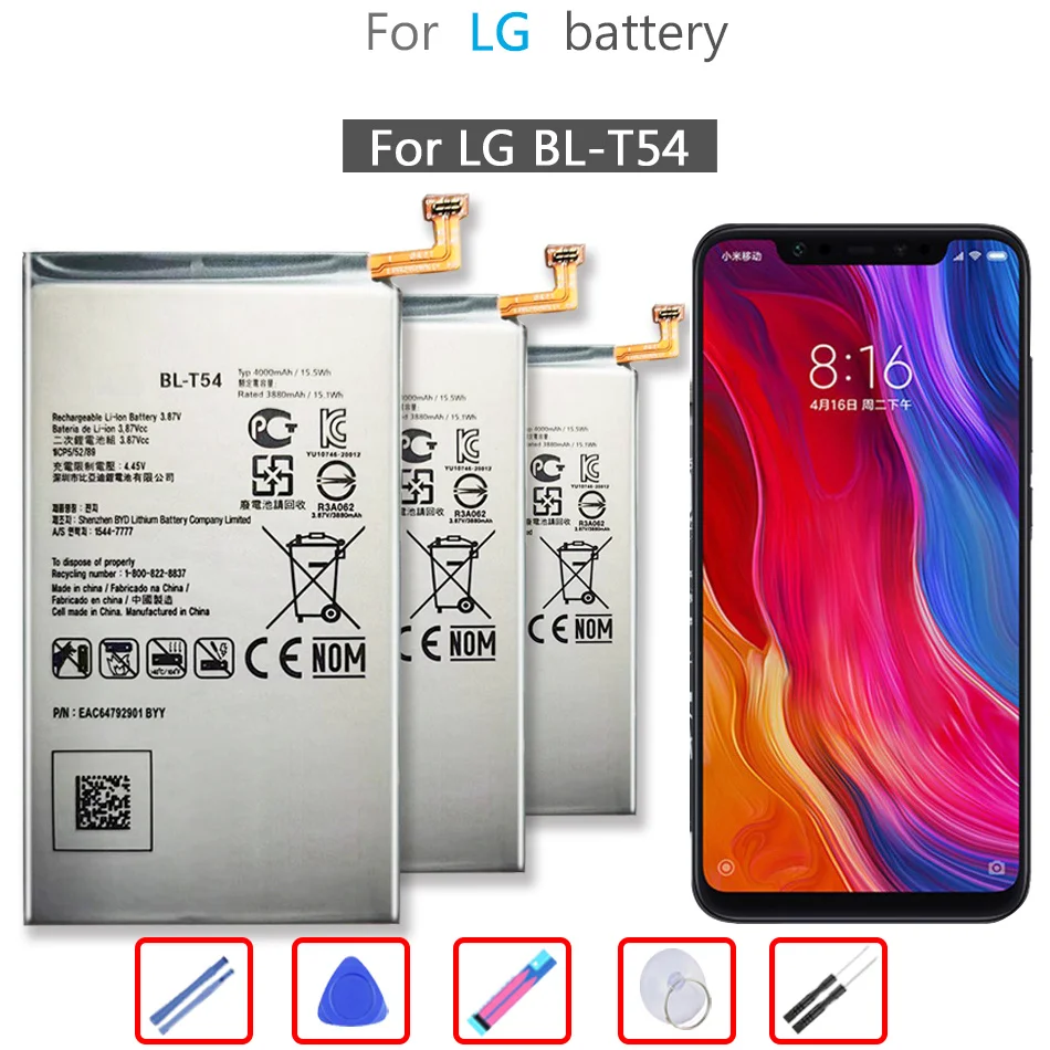 

Battery For LG BL-T54 BL-T56 BL-T58 Mobile Phone