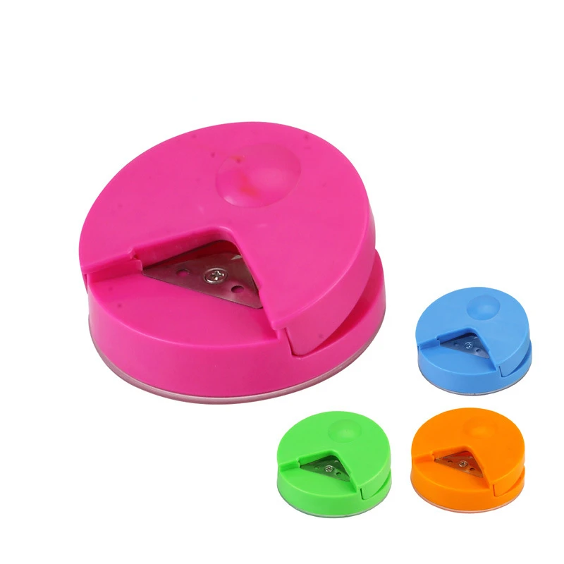 

1 Pack Random High Quality R4 Corner 4mm Paper Punch Cards Photo Cutting Tools Craft Scrapbooking DIY Office School Supplies