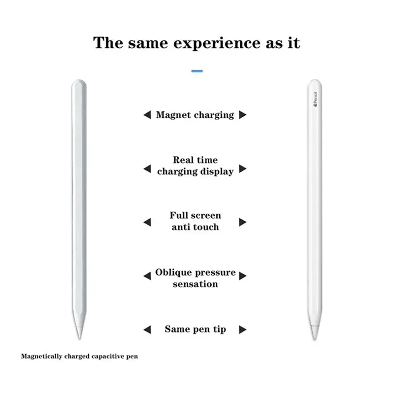 Фото Отлично подходит для 8Nd Apple Карандаш Конденсаторная ручка Apple Tablet Сенсорная ручка iPad Ручка Магнитная поглощающая зарядка Ручка для рукописного ввода №3