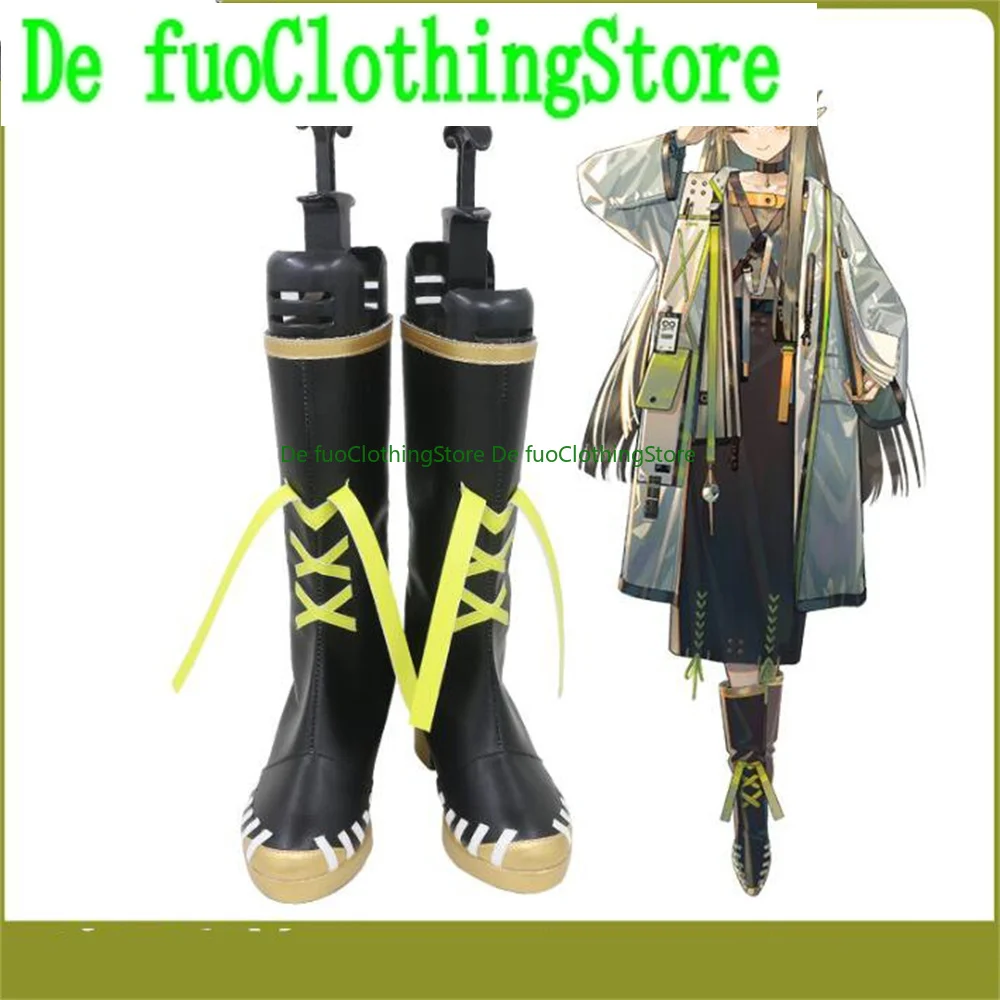 Arknights Muelsyse Обувь для косплея Сапоги Игра Аниме Карнавал Вечеринка Хэллоуин