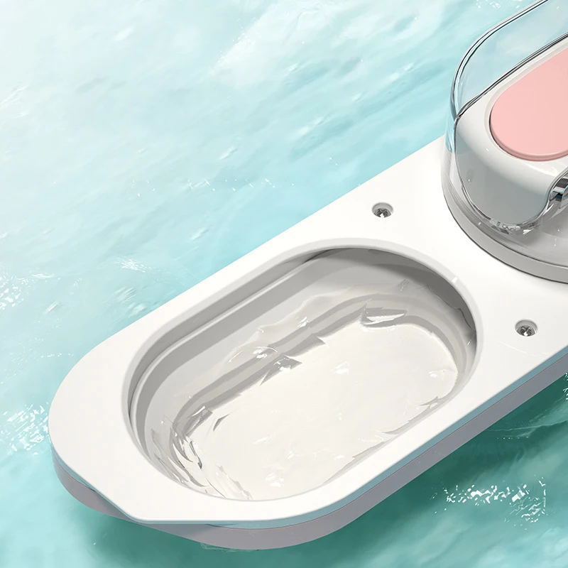 Скидка Портативная бутылка для воды для собак, складная бутылка для воды для прогулок с питомцами, подходит для собак и кошек