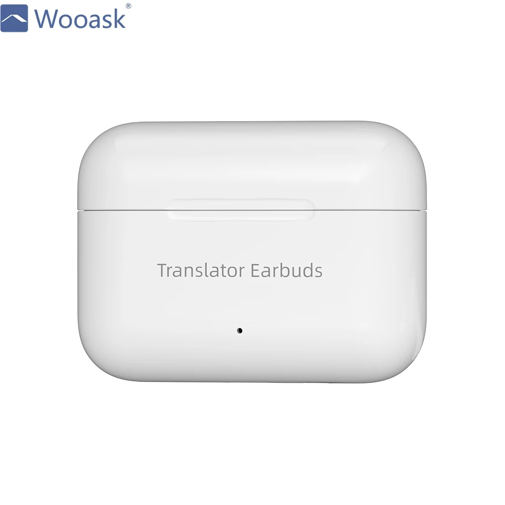 

Wooask M6 Smart Language Translator TWS Earbuds Support 144 Languages Online Offline Instant Real Time Voice Translation Device