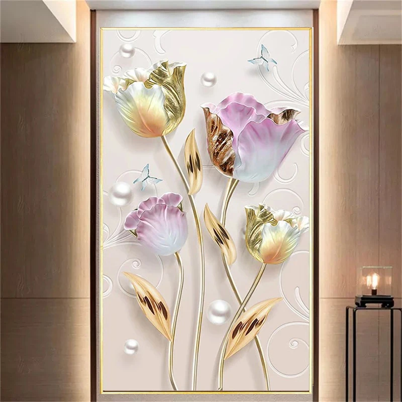 

5D DIY Diamond Painting Tulips Full Diamond Art Embroidery Office Living Room Bedroom Home Decore Diamond Cross Stitch Kits