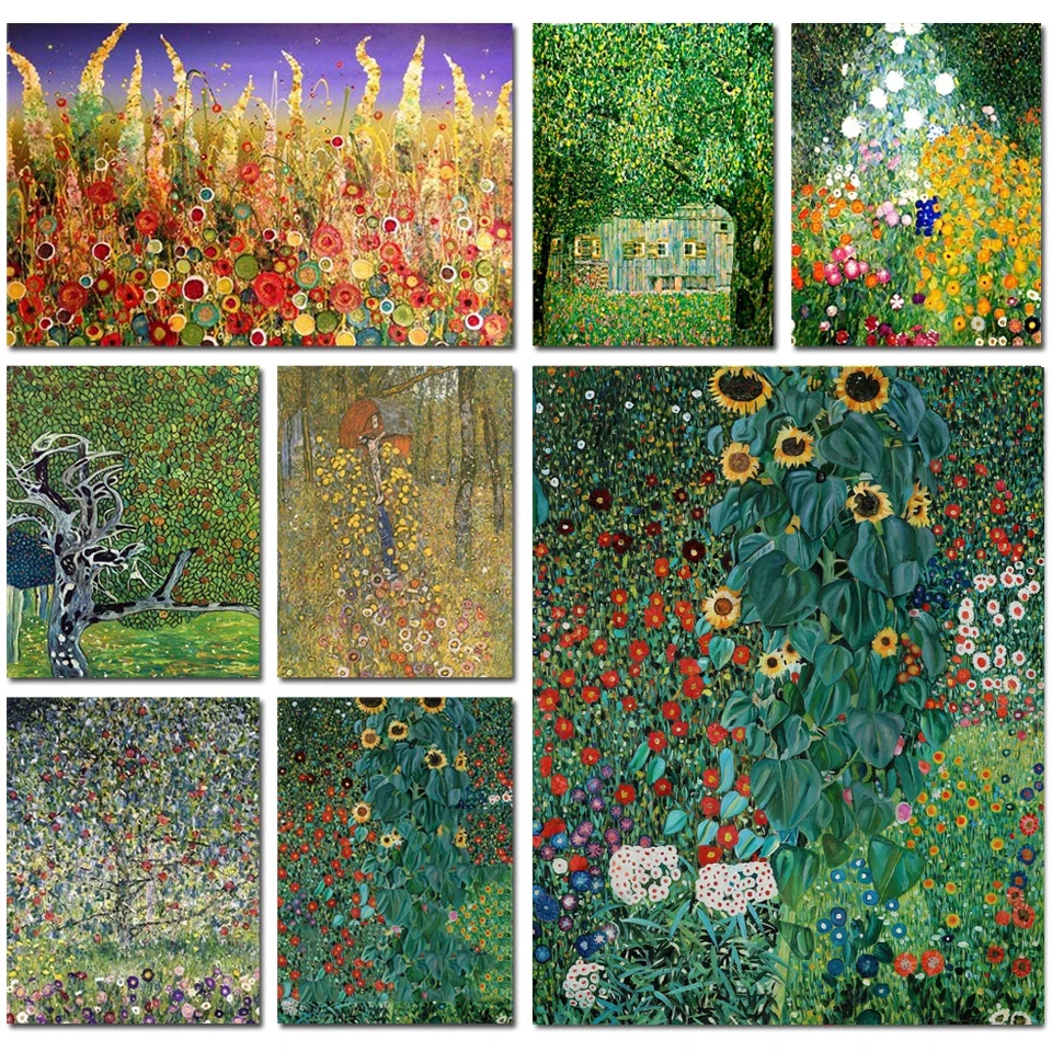 

Набор для алмазной вышивки «цветы» Gustav Klimt Q368, 2022