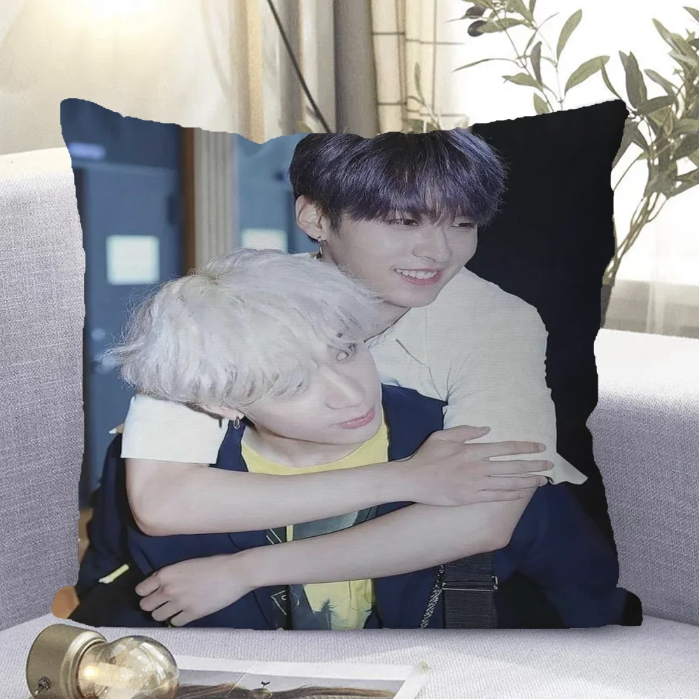 Роскошный чехол для подушки B-Bang Chan роскошные наволочки кровати 40x40 эстетическое