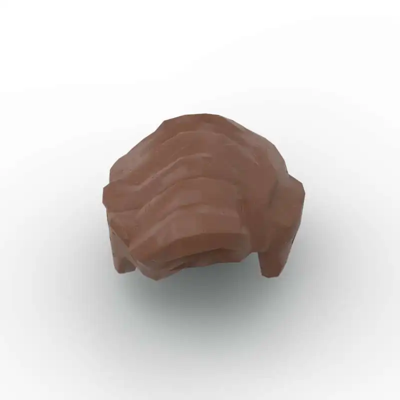 MOC, 10 шт., высокотехнологичные волнистые строительные блоки из 43751 волос, набор деталей, кирпичи, сборные фигурки, частицы, игрушка «сделай сам» для детей, подарок на день рождения