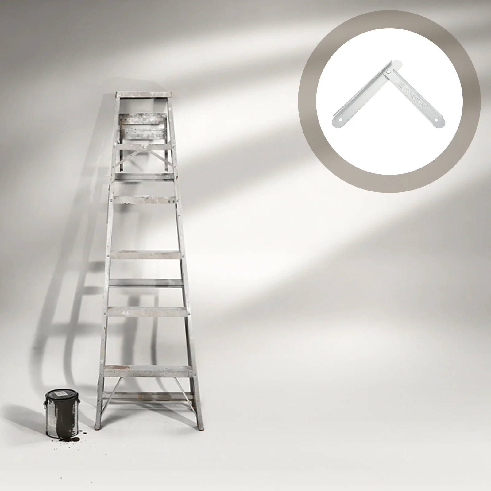 

2 Pcs Lightweight Ladder Step Parts Ladders Folding Hinge Aluminum Alloy Replacement Kit Accessories Attic